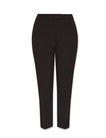 Anne Klein Contour Stretch Bowie Pant Plus Size Black | QUSUV67828