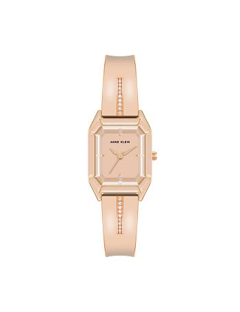 Anne Klein Elegant Bangle Bracelet Watch Metals Pink / Rose / Gold | USNEJ94502