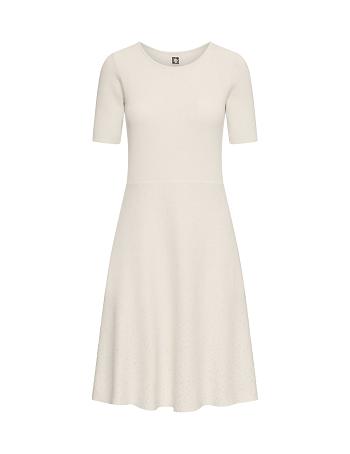 Anne Klein Heat Set Fit & Flare Sweater- Clearance Dresses White | USIIZ56680