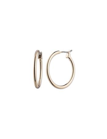 Anne Klein Medium Gold-Tone Hoop Earrings Gold | XUSGW81870