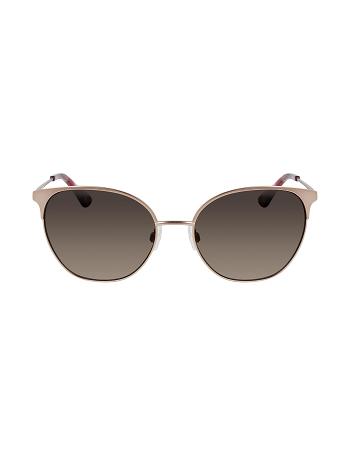 Anne Klein Metal Sunglasses Round Rose / Gold | USNEJ67342