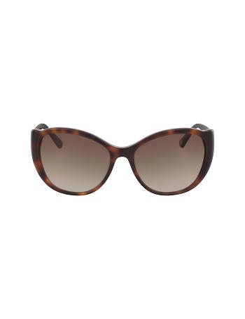 Anne Klein Modern Cat-Eye Sunglasses Average Size brown | ZUSMJ52447