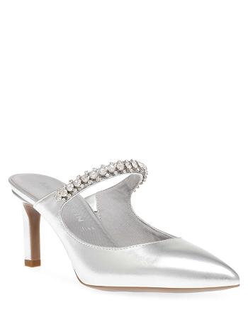 Anne Klein Rhiannon Dress Pump Heels Silver | YUSGT58520