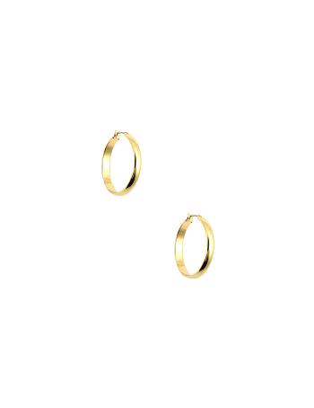 Anne Klein Small Gold-Tone Hoop Earrings Gold | ZUSMJ65362