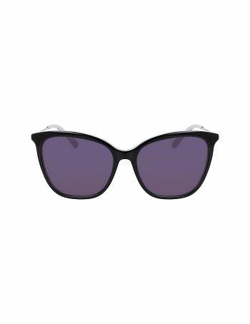 Anne Klein Square Sunglasses Average Size Black | USJBT29968