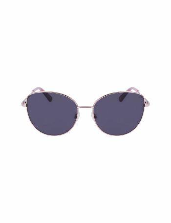 Anne Klein Trendy Sunglasses Round Rose / Gold | USQAV70196