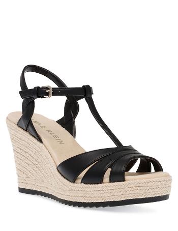 Anne Klein Whitney Wedges Black | GUSEC93426