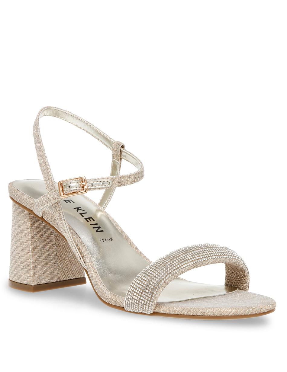 Anne Klein Adaline Dress Sandals Silver / Gold | UUSTG92678