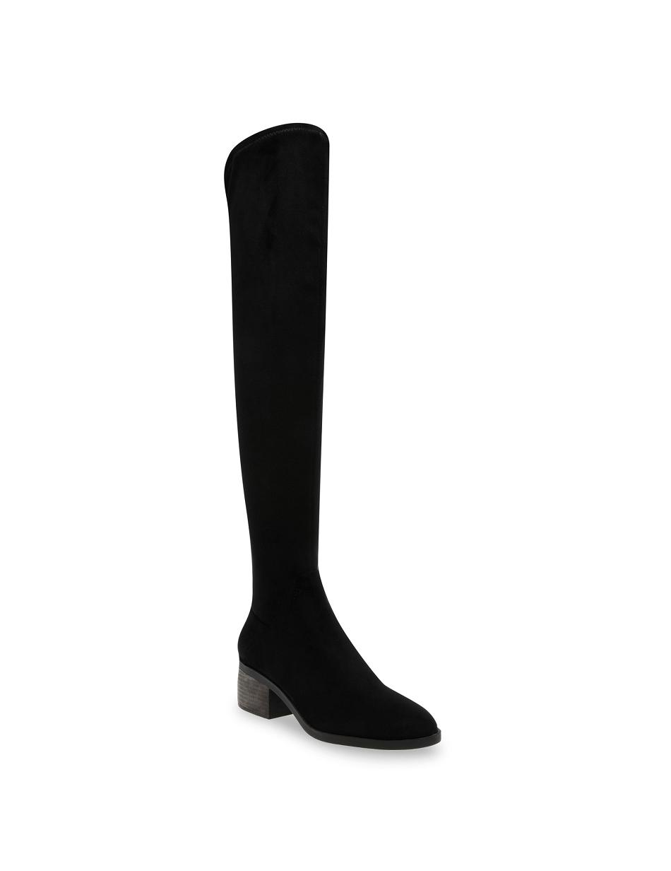 Anne Klein Ainsley Over The Knee Boots Black | DUSVO25605