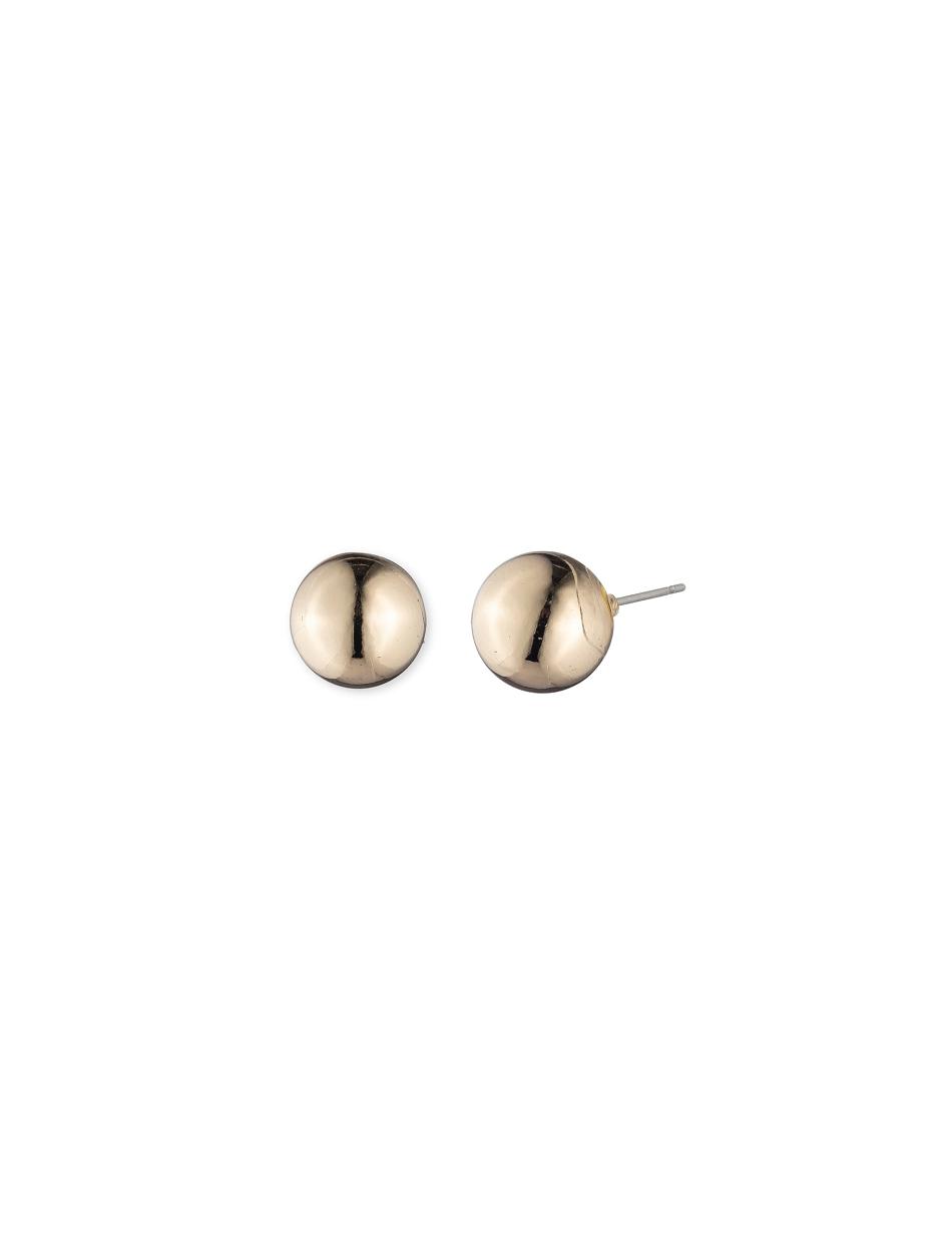 Anne Klein Ball Stud Earrings Gold / Silver | GUSEC24685