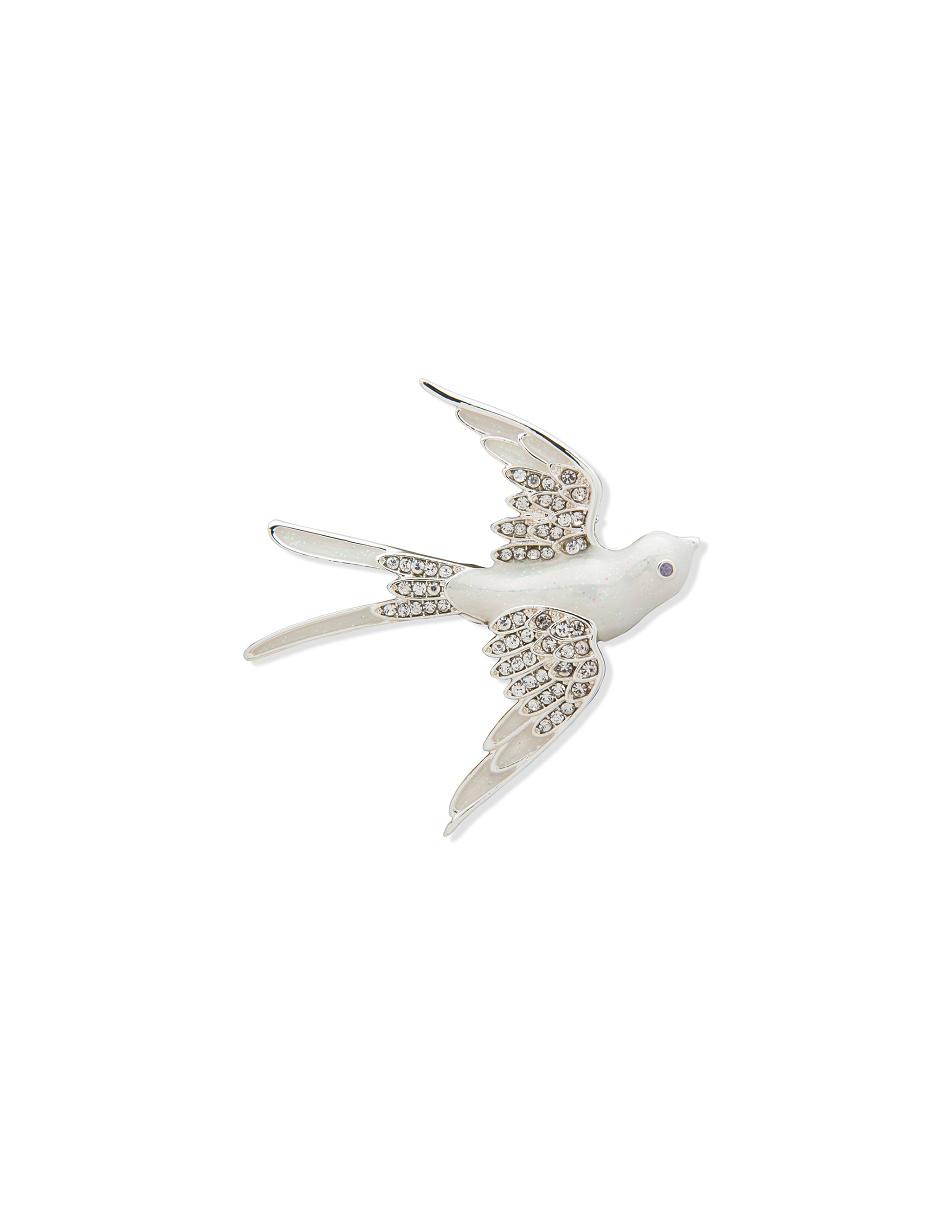 Anne Klein Bird Pin in Gift Box Brooches Silver | USEGJ52666