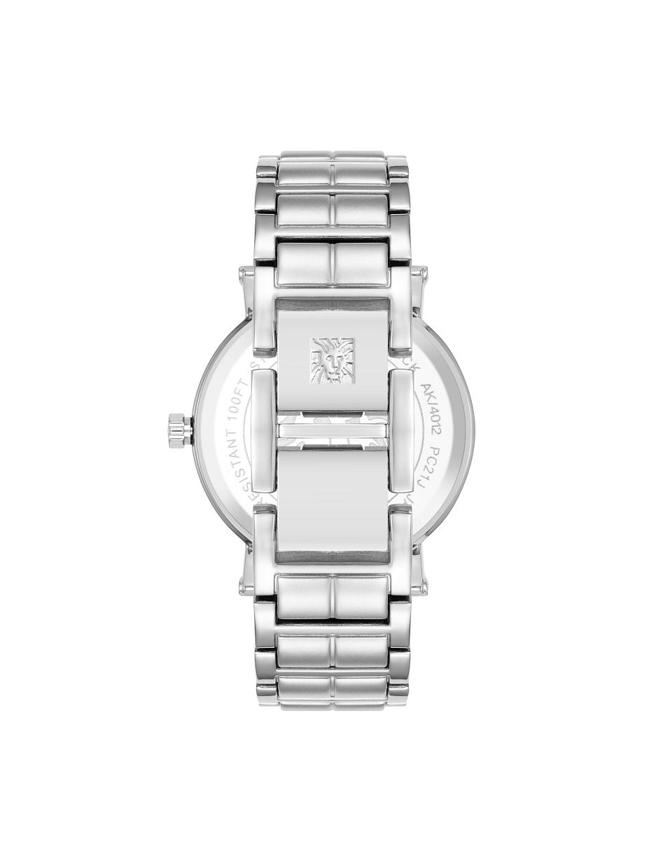 Anne Klein Boyfriend Everyday Bracelet Watch Metals Silver | LUSSX25754