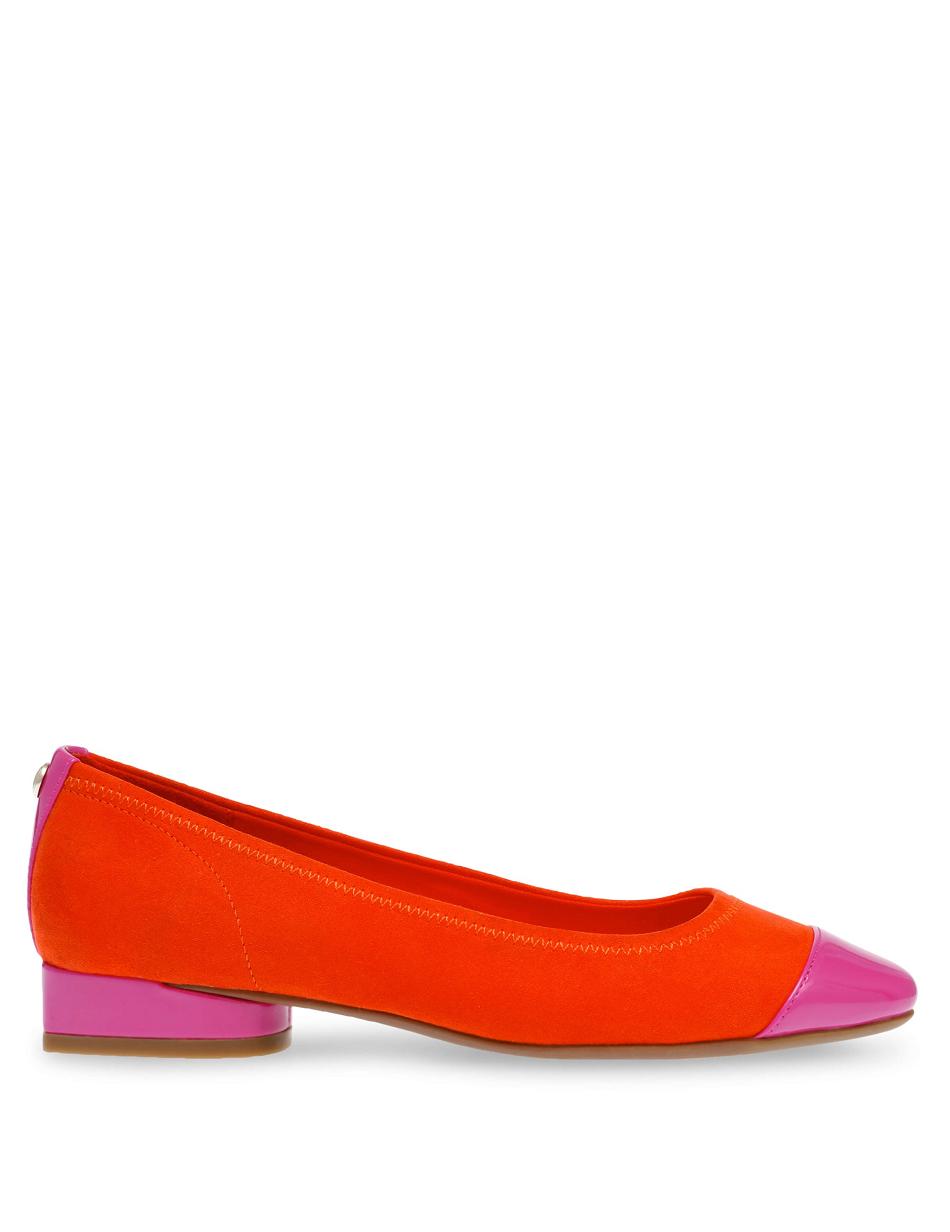 Anne Klein Carlie Flats Orange / Pink | USNZX56898