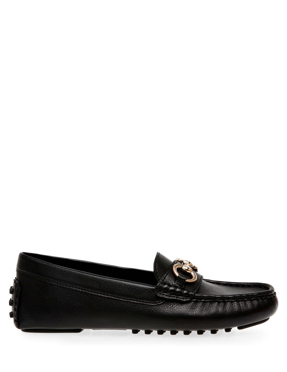 Anne Klein Celeste Moc Flats Black | MUSFT50112