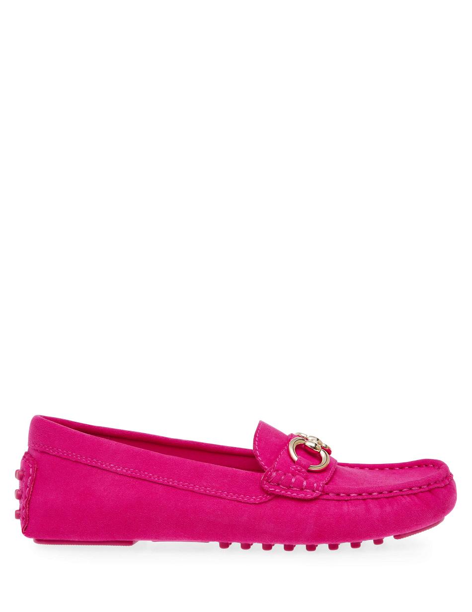 Anne Klein Celeste Moc Flats Pink | USDYB39433