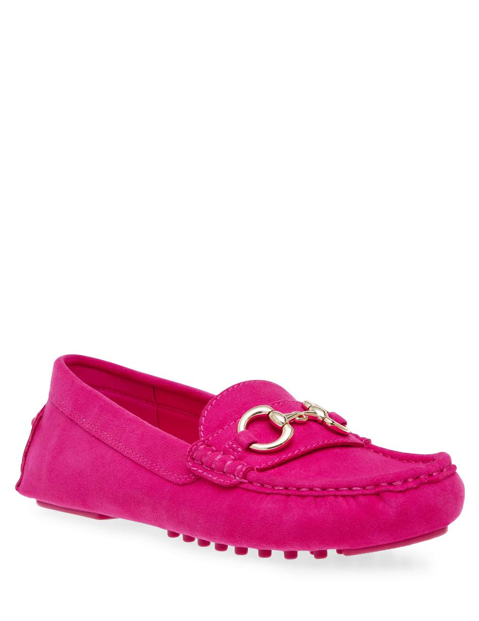 Anne Klein Celeste Moc Flats Pink | USDYB39433