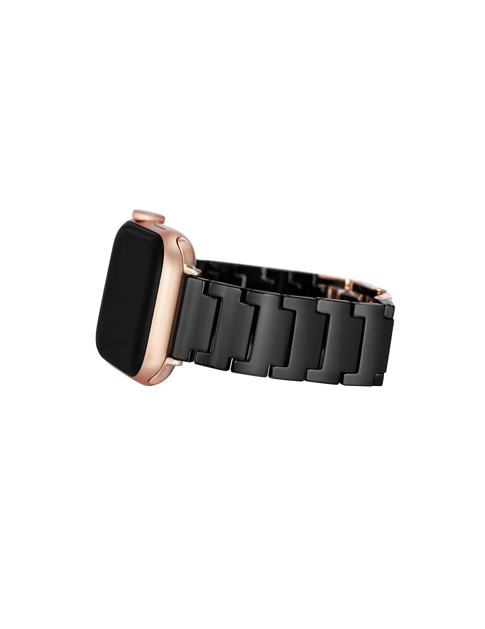 Anne Klein Ceramic Bracelet Band Apple Watch Accessories Black / Rose / Gold | XUSBH93500