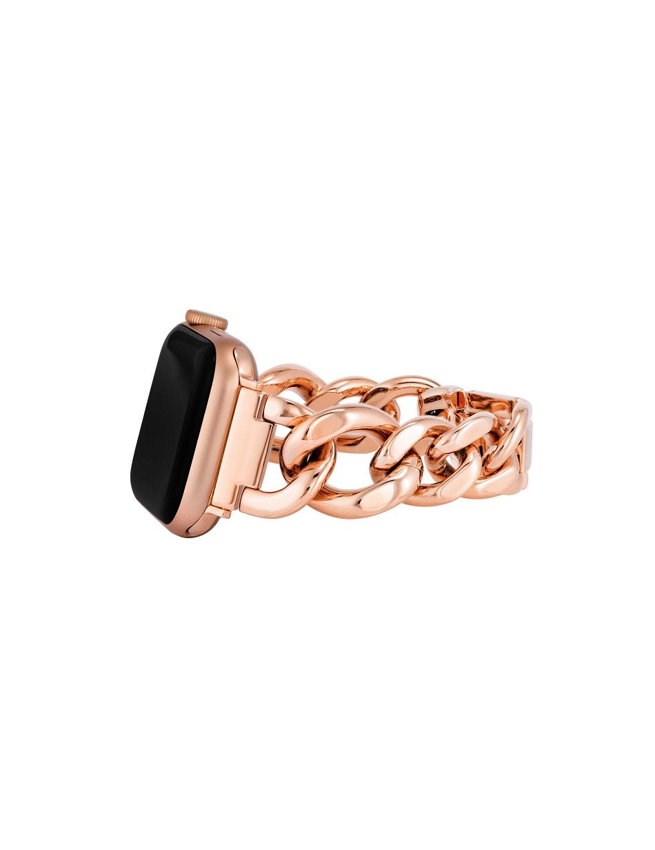 Anne Klein Chain Link Bracelet Band Apple Watch Accessories Rose / Gold | XUSGW23014