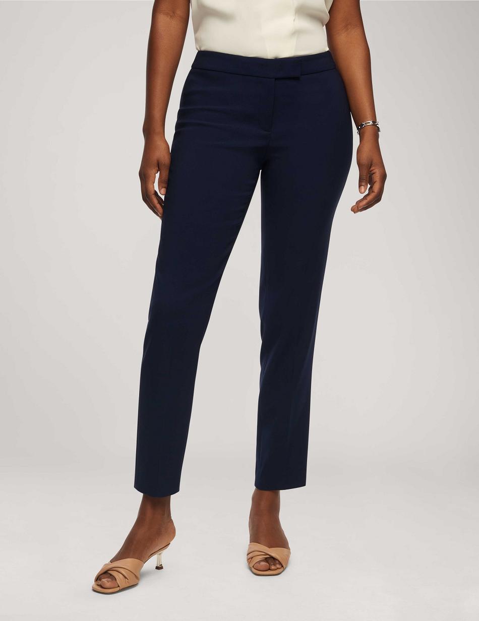 Anne Klein Contour Stretch Bowie Pant Best Sellers Blue | YUSGT85798