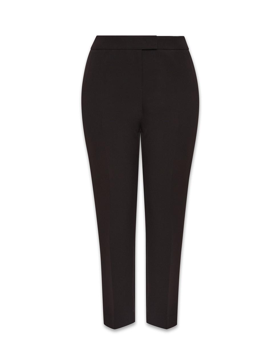 Anne Klein Contour Stretch Bowie Pant Plus Size Black | QUSUV67828