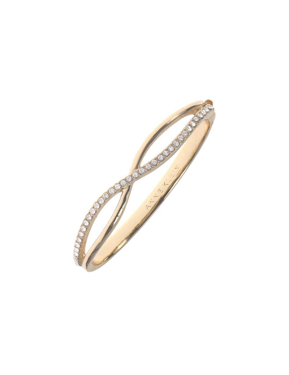 Anne Klein Crisscross Bangle Bracelets Gold | USQAV59542