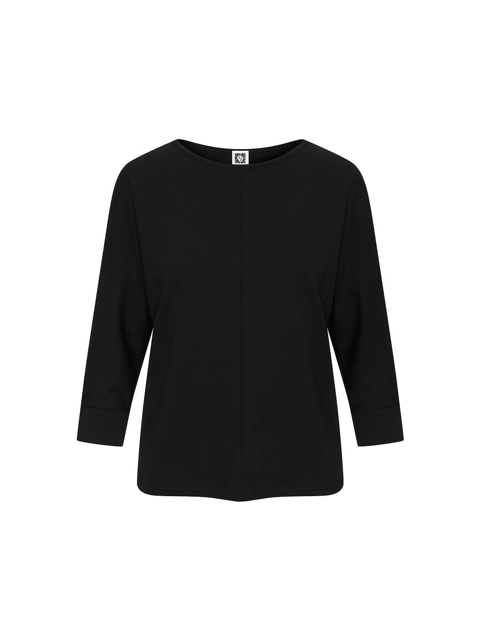 Anne Klein Dolman Seam Pullover Best Sellers Black | USQCS11104