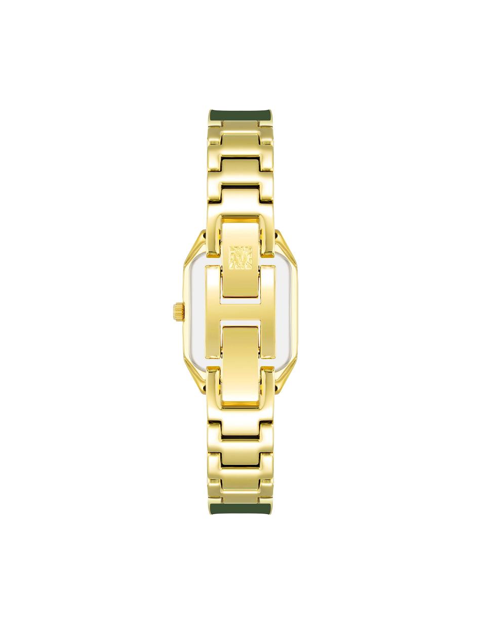 Anne Klein Elegant Bangle Bracelet Watch Metals Green / gold | AUSDF95400