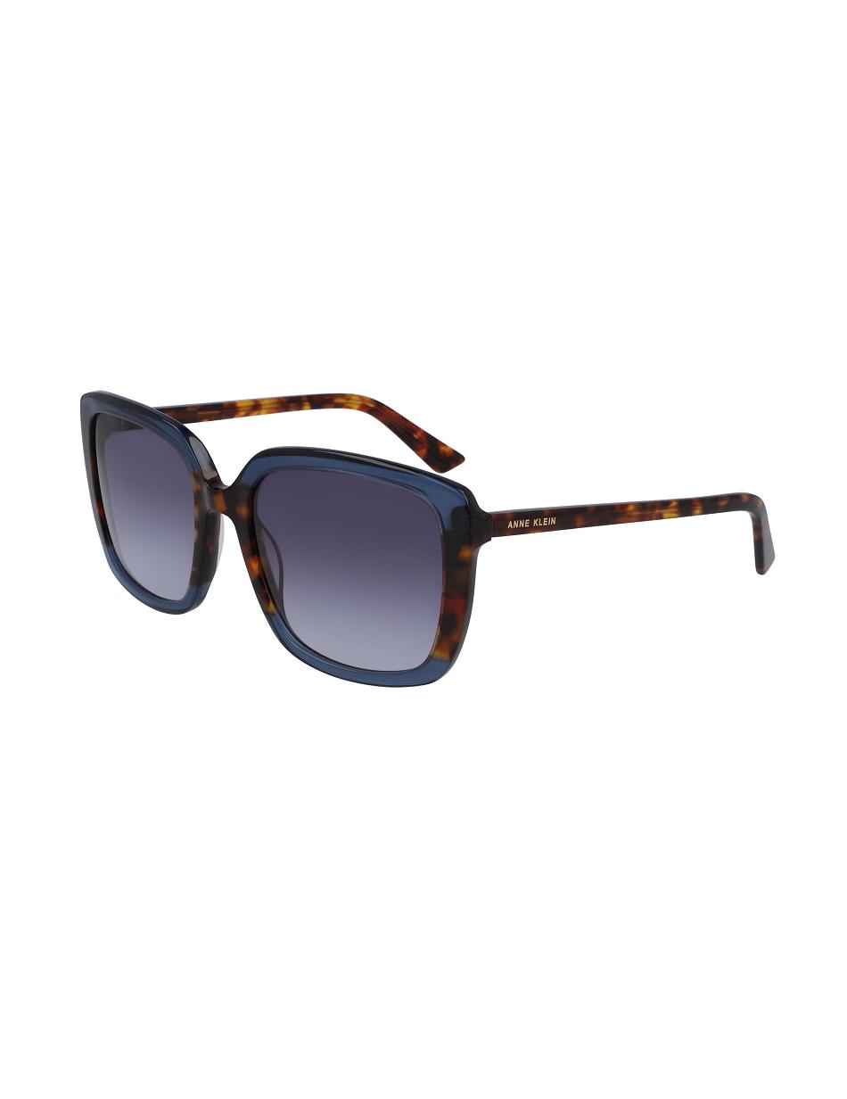 Anne Klein Frame Sunglasses Oversized Blue | USEGJ94437