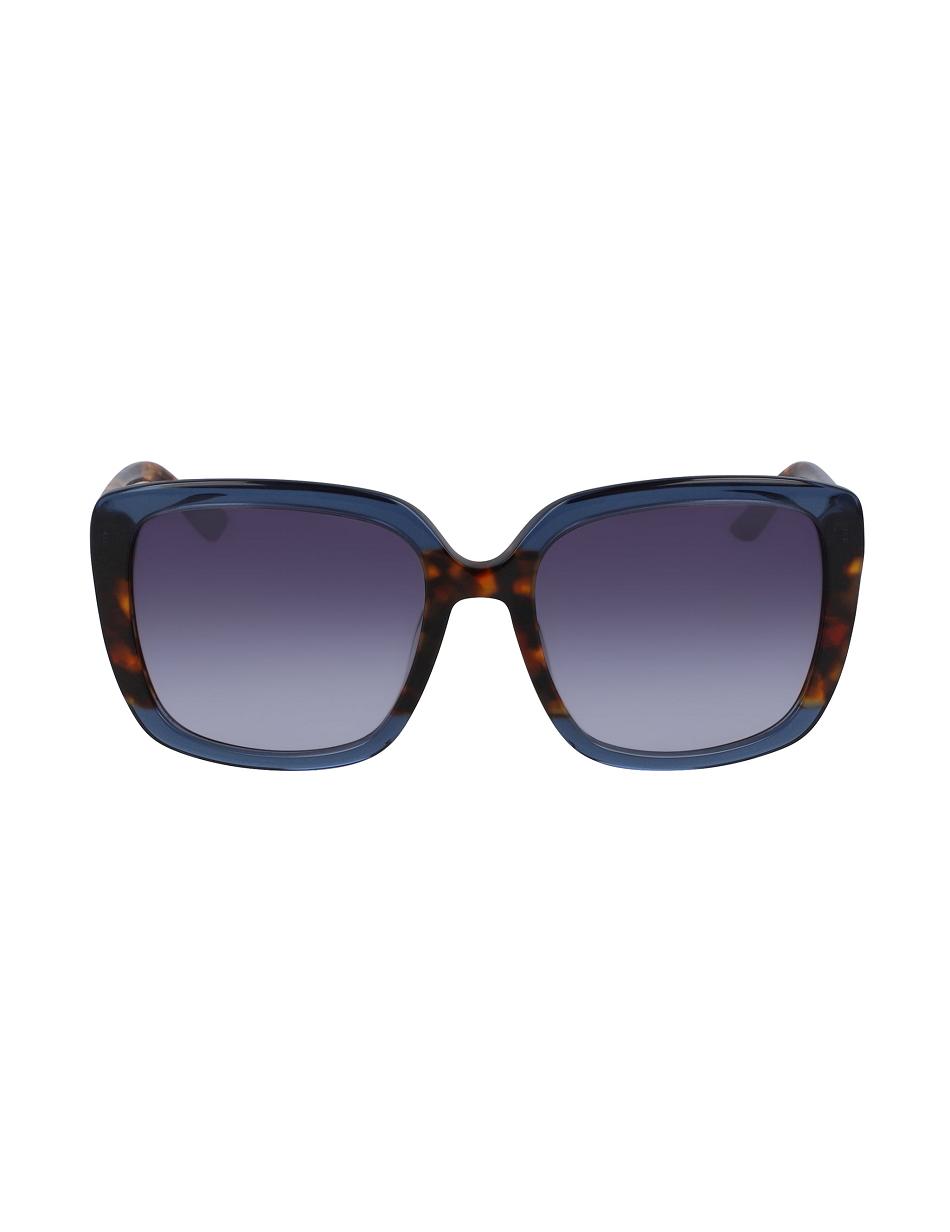 Anne Klein Frame Sunglasses Oversized Blue | USEGJ94437