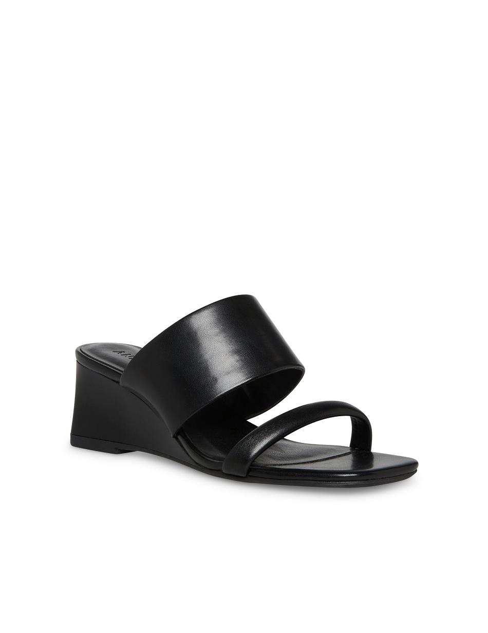 Anne Klein Gaia Sandals Black | USZDE39393