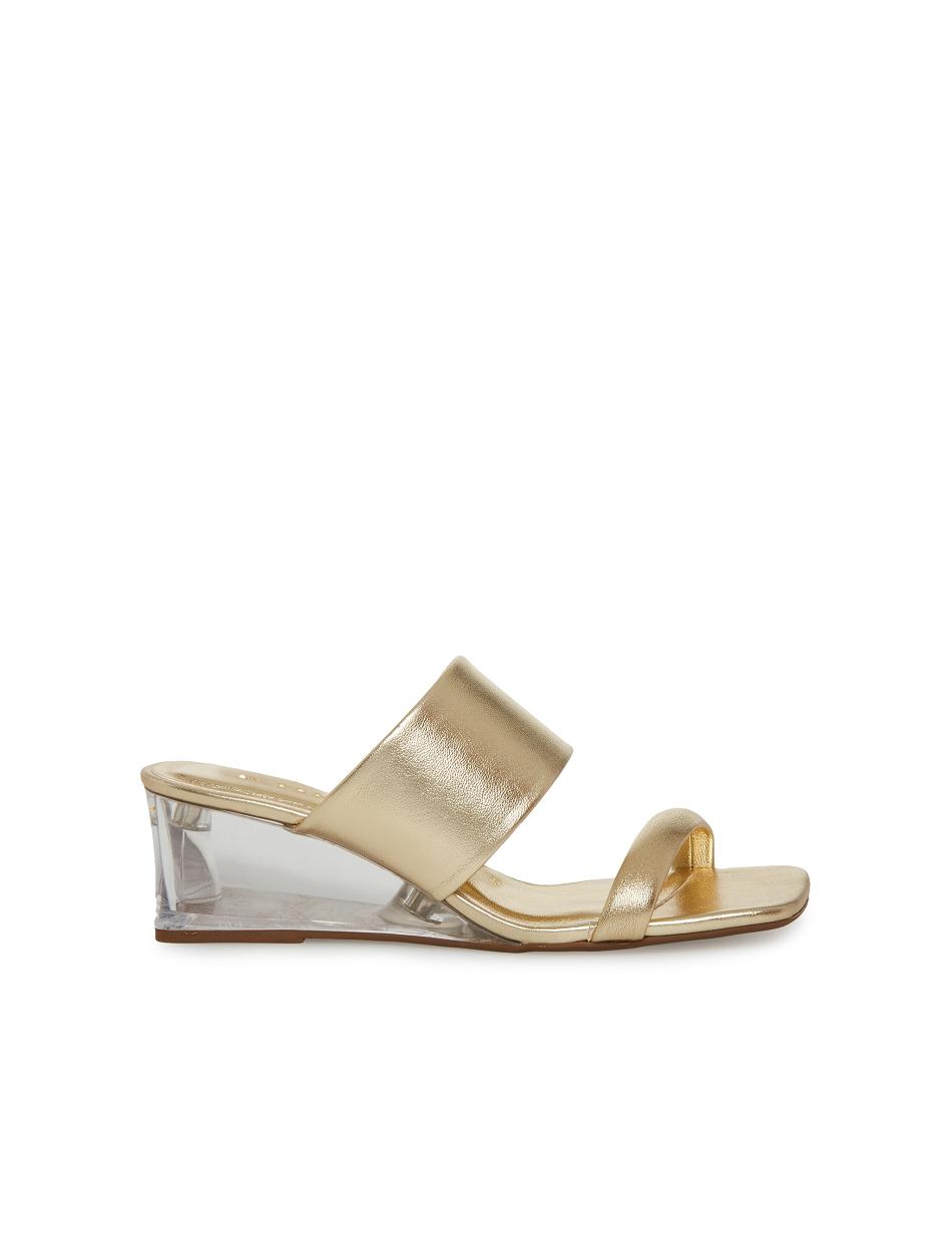 Anne Klein Gaia Sandals Gold | USZDE24133