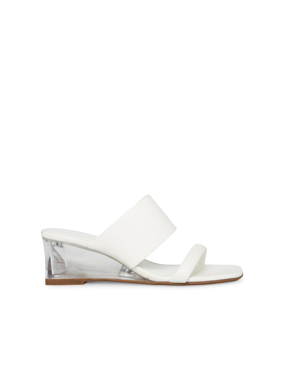 Anne Klein Gaia Sandals White | FUSHY28605