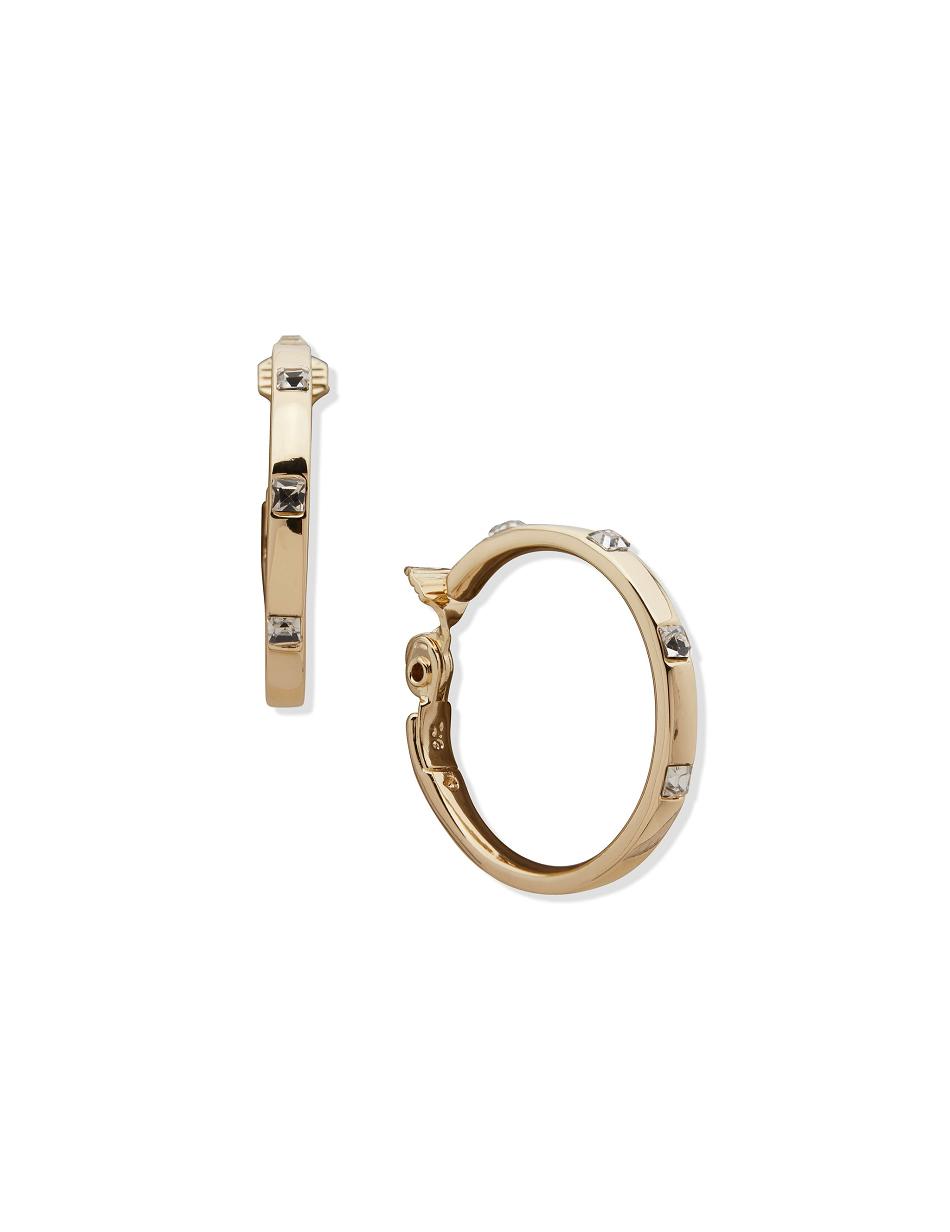 Anne Klein Gold-Tone 38mm Hoop Clip Earrings Gold | USCIF80794