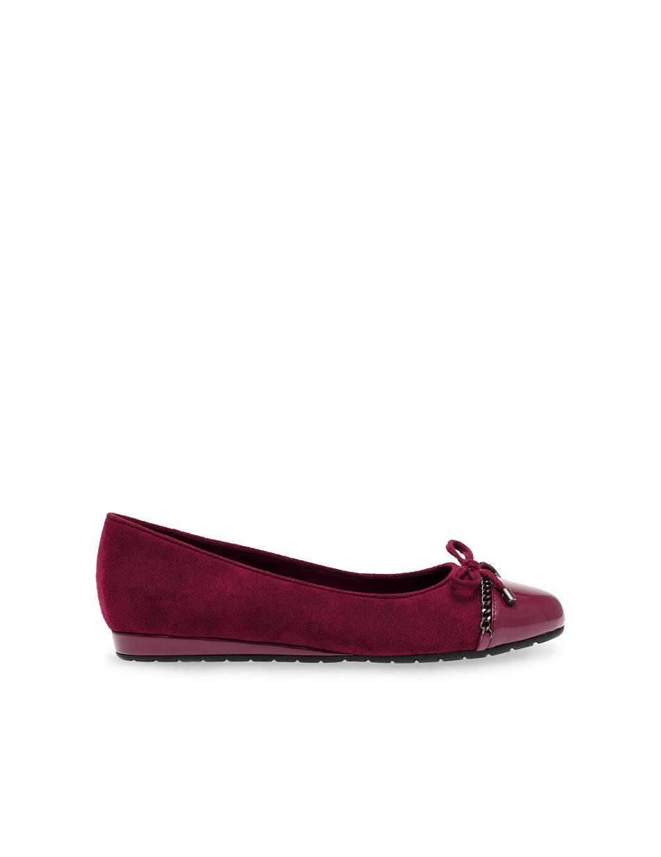 Anne Klein Guilia Flats Burgundy | USIIZ77836