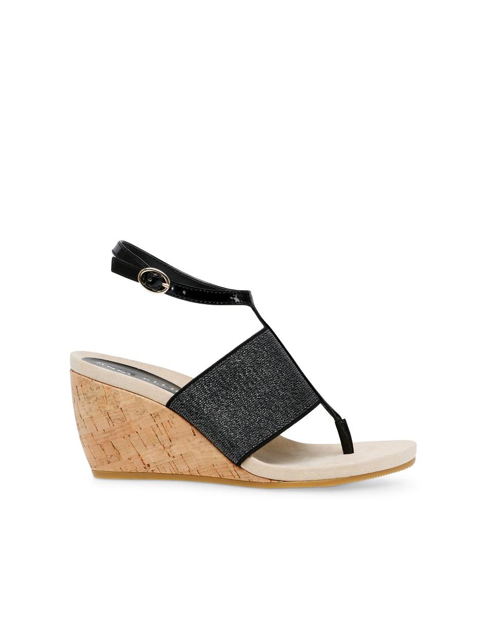 Anne Klein Ivana Wedge Best Sellers Black | USIIZ94576