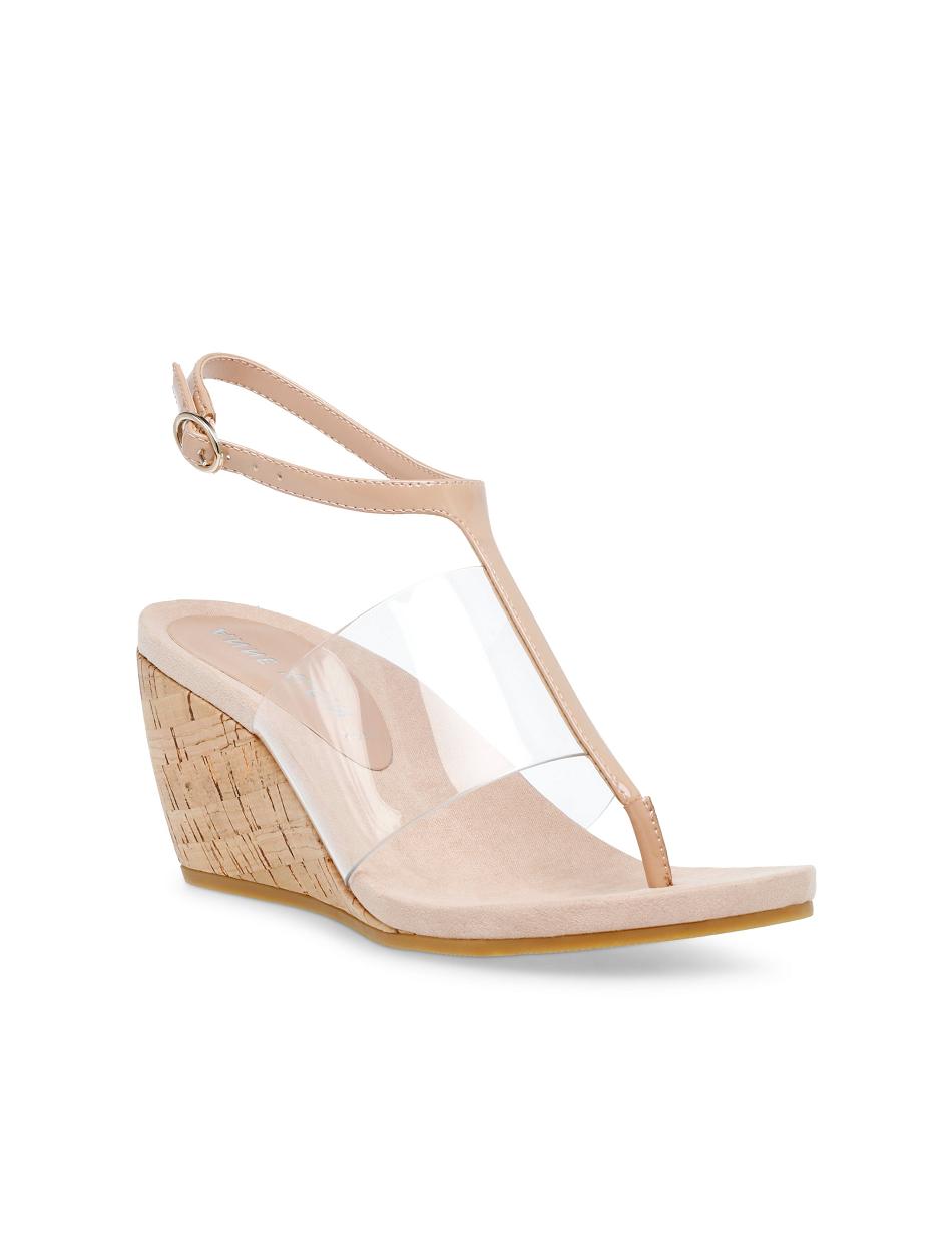 Anne Klein Ivana Wedges Beige | QUSUV69045