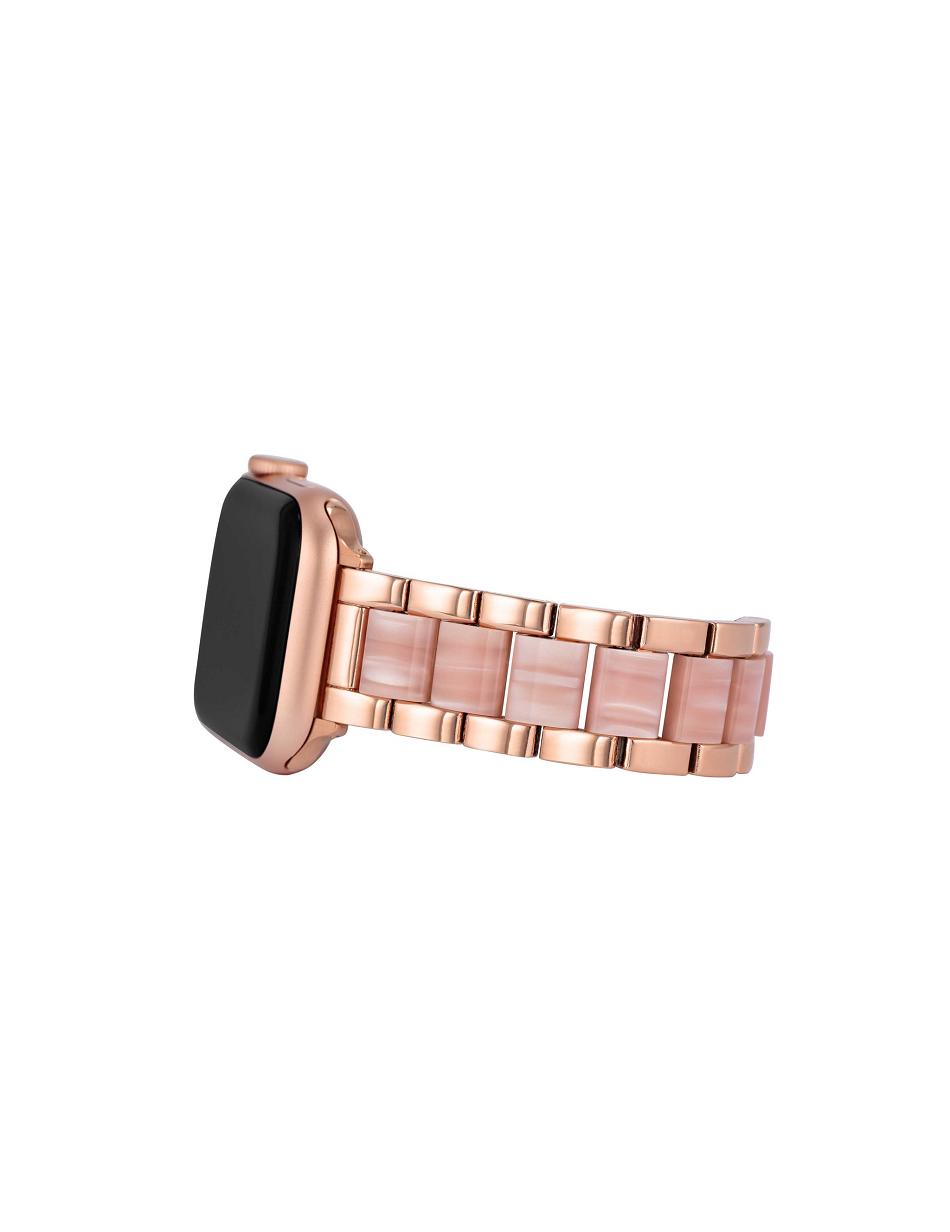 Anne Klein Marbleized Resin Bracelet Band Apple Watch Accessories Pink / Rose / Gold | USEGJ30997