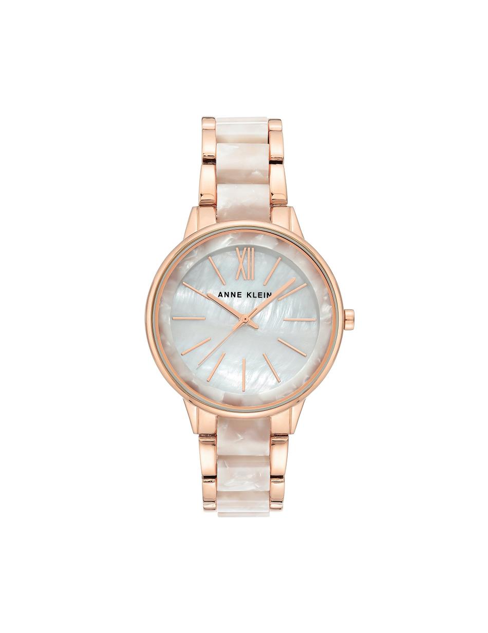 Anne Klein Marbleized Resin Bracelet Watch Best Sellers White | USXBR69590