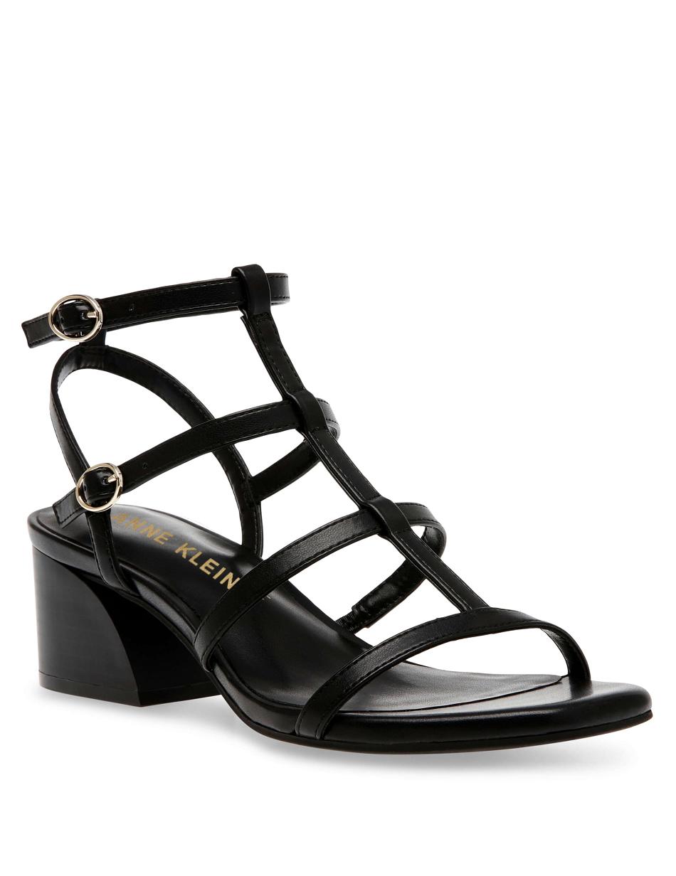 Anne Klein Matilda Dress Sandals Black | USZPD27953