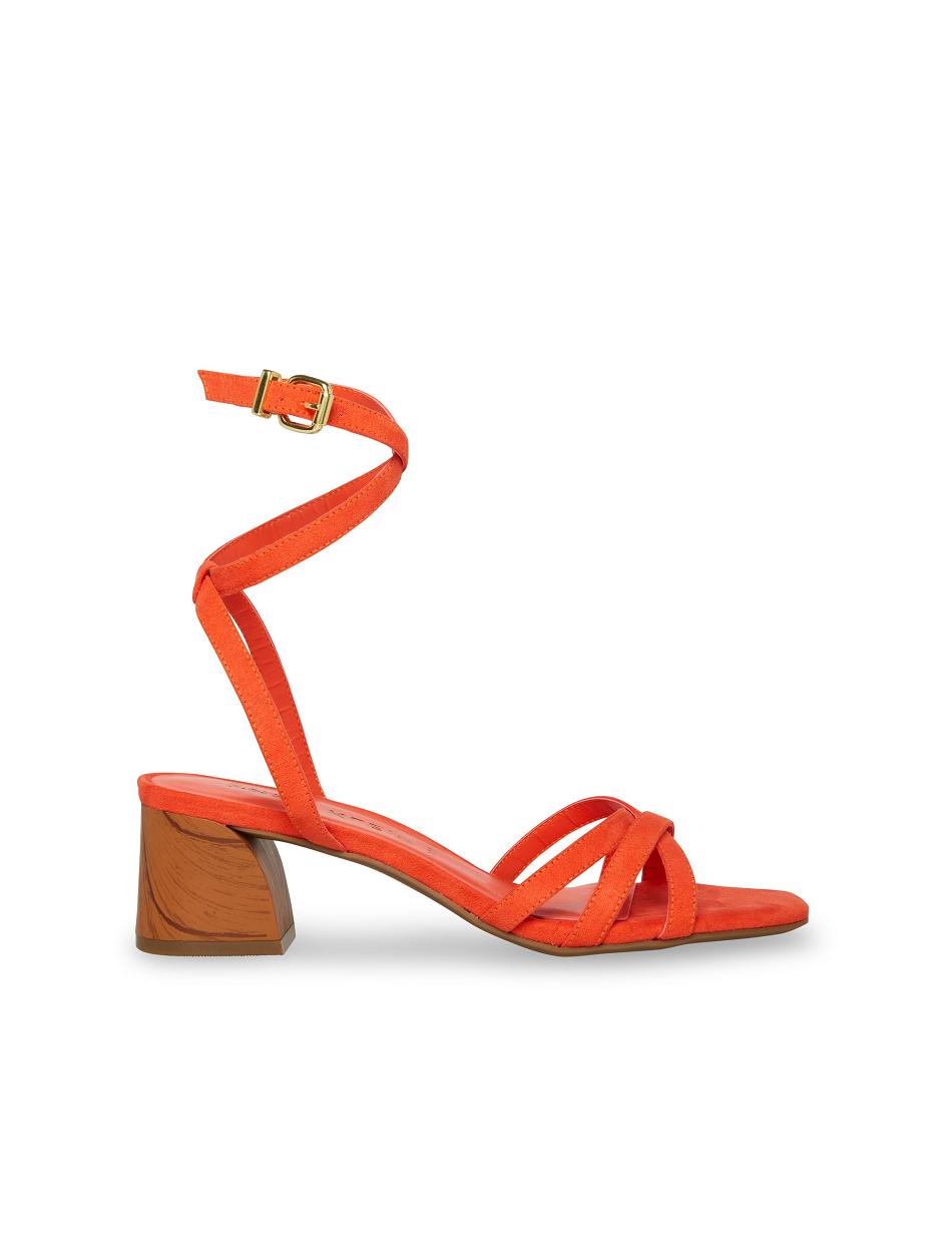 Anne Klein Mellie Sandals Red | USICD66855