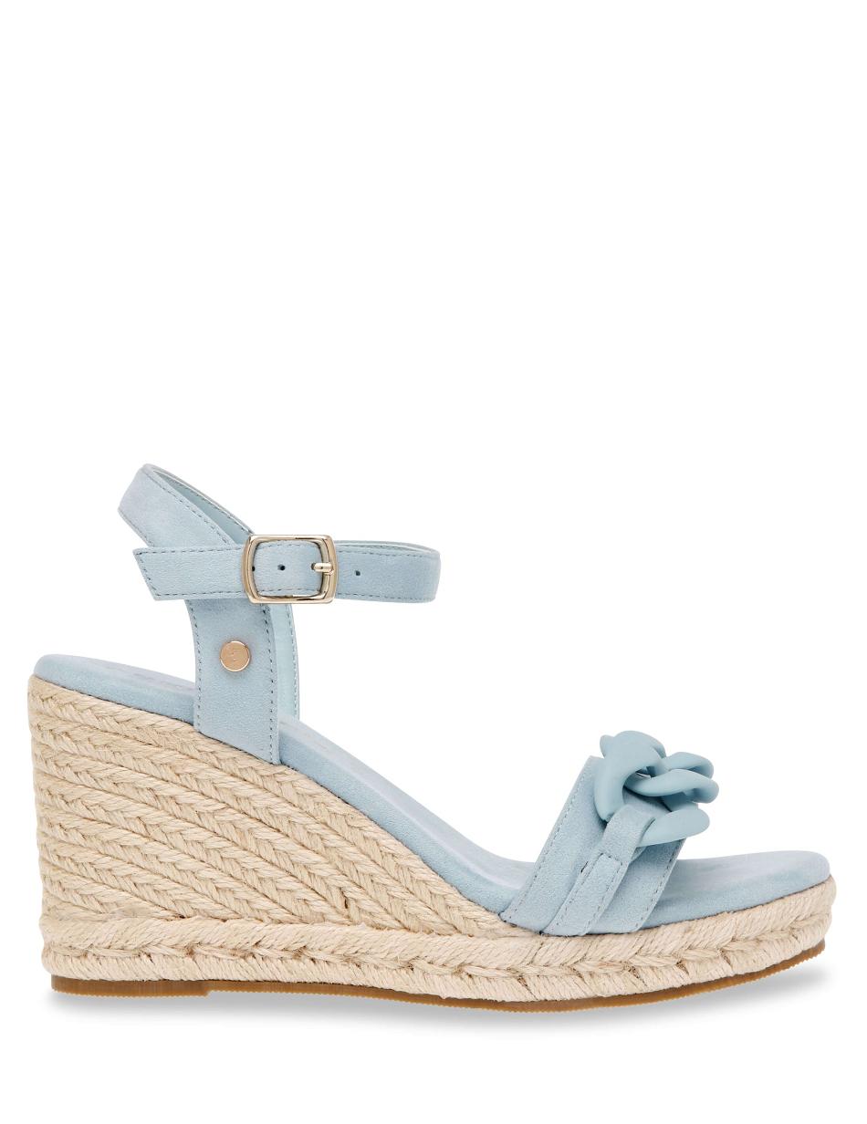 Anne Klein Melluso Dress Wedges Sandals Blue | USEGJ84597