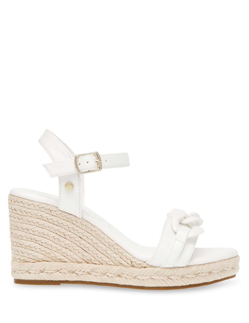 Anne Klein Melluso Dresss Wedges White | LUSTR96822