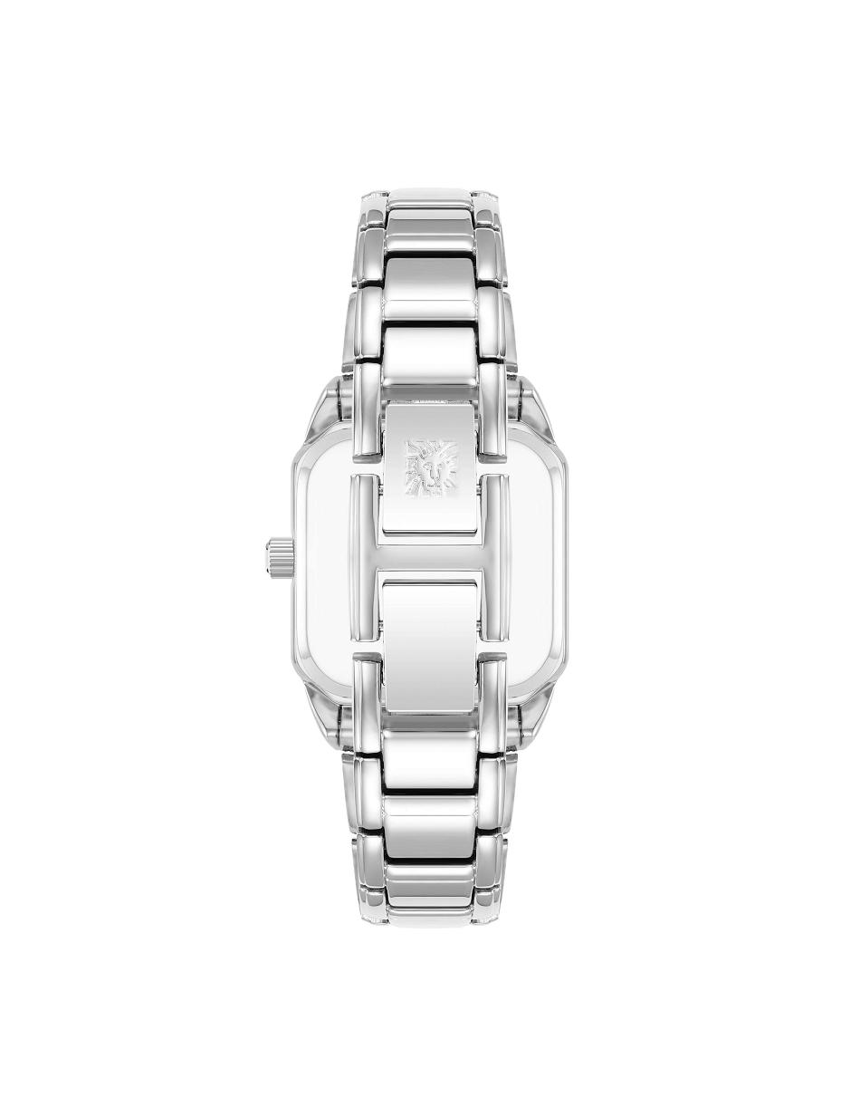 Anne Klein Modern Square Case Watch Metals Silver | USZDE95397