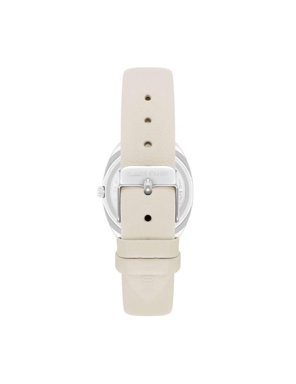 Anne Klein Modern Strap Watch Leather Gold / Silver / Brown | GUSEC29717