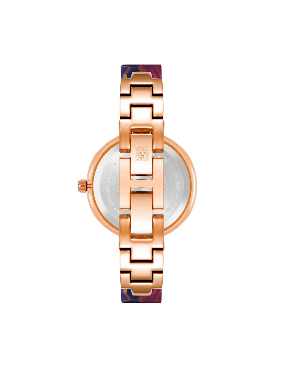 Anne Klein Multi-Color Resin Watch Metals Navy / Purple | USEAH40169