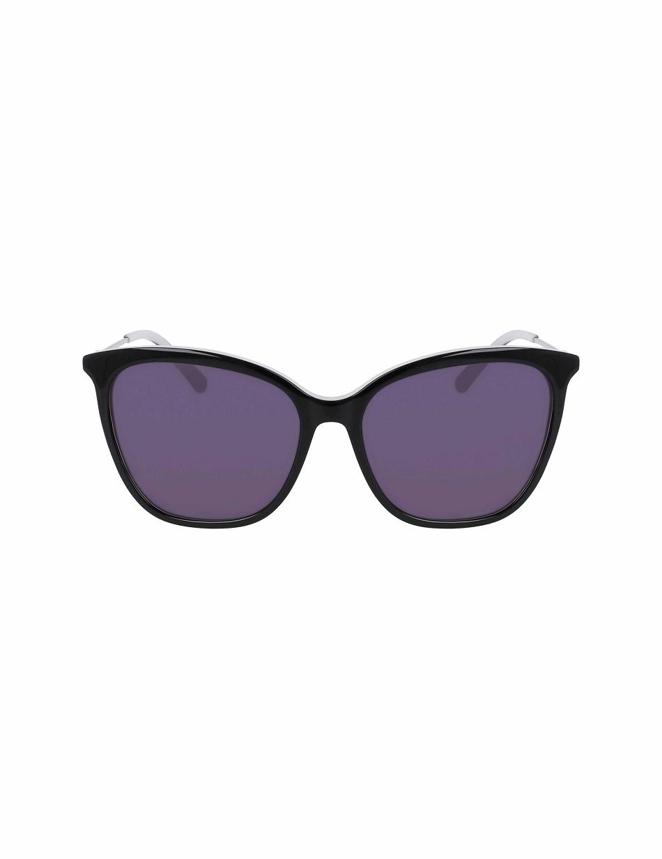 Anne Klein Oversized Sunglasses Square Black | ZUSNQ57017