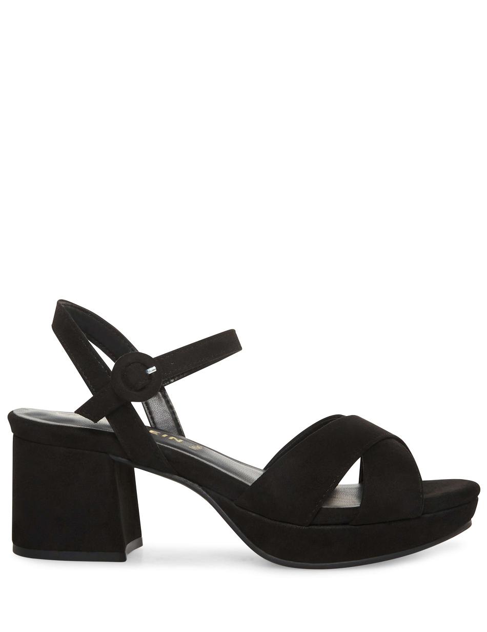 Anne Klein Peltz Dress Sandal Heels Black | FUSHY86921