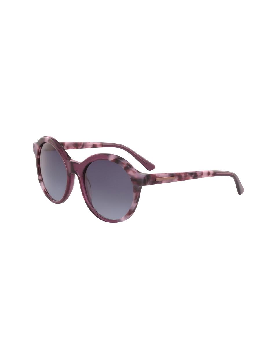 Anne Klein Plum Frame Sunglasses Round Purple | USEAH62279