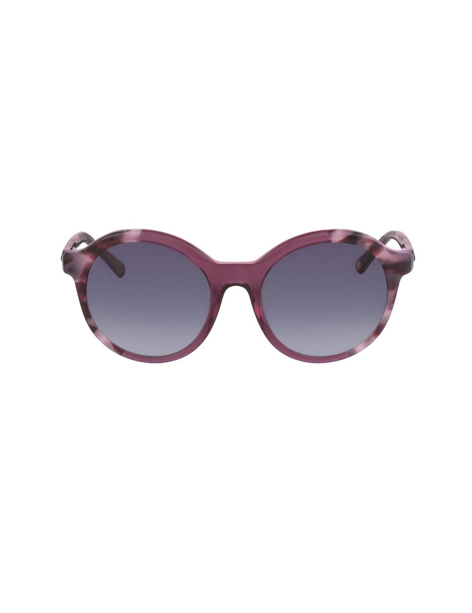 Anne Klein Plum Frame Sunglasses Round Purple | USEAH62279