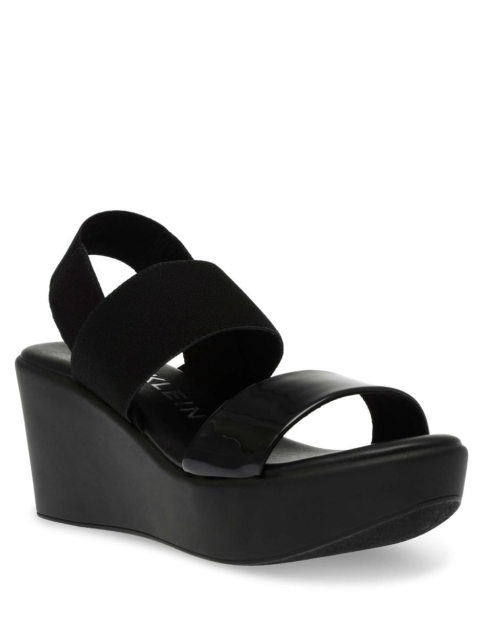 Anne Klein Praga Platforms Sandals Black | USICD49758